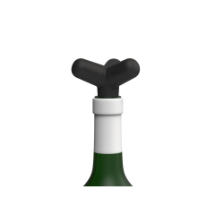 Spark Bouchon Universel pour Bouteille Silicone Recyclé Noir Graphite