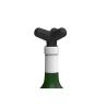 Voir la slide Spark Bouchon Universel pour Bouteille Silicone Recyclé Noir Graphite
