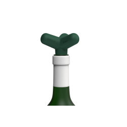 Spark Bouchon Universel pour Bouteille Silicone Recyclé Vert Fougère -