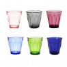Zie dia Picardie Waterglas 25 cl Diverse Kleuren (6 stuks)
