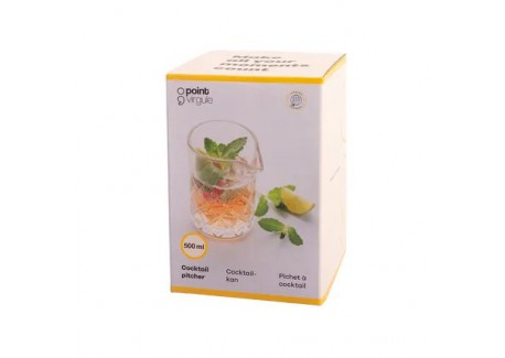 Geslepen Glazen Cocktailmixglas 500 ml