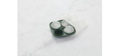 Moule à Glaçons en Silicone avec Couvercle 4 Boules Effet Martelé 5,5