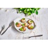 Voir la slide Assiette à Escargots en Porcelaine 6 Trous 14,5 cm Blanc 