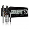 Zie dia Gourmet  Premium Zester + Rasp + Dunschiller Set | Zwart RVS 3 stuks