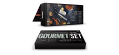 Gourmet  Premium Zester + Rasp + Dunschiller Set | Zwart RVS 3 stuks