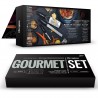 Voir la slide Gourmet Set Premium Zesteur + Râpe + Eplucheur I Inox Noir 3 Pcs 