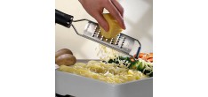 Gourmet  Premium Zester + Rasp + Dunschiller Set | Zwart RVS 3 stuks