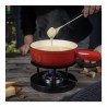 Voir la slide Caquelon à Fondue Savoyarde en Fonte Emaillée Rouge 24 cm 3,2 L 