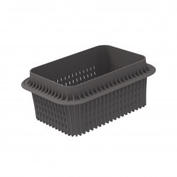 Silfry Bread Moule à Pain Perforé en Silcone pour Airfryer 15x10x7,5 c