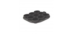 Silfry Egg Siliconen Mal voor 9 Mini Muffins voor Airfryer 21x21 cm