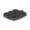 Zie dia Silfry Egg Siliconen Mal voor 9 Mini Muffins voor Airfryer 21x21 cm