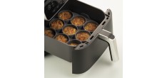 Silfry Egg Siliconen Mal voor 9 Mini Muffins voor Airfryer 21x21 cm