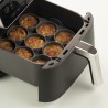 Zie dia Silfry Egg Siliconen Mal voor 9 Mini Muffins voor Airfryer 21x21 cm