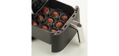 Silfry Egg Siliconen Mal voor 9 Mini Muffins voor Airfryer 21x21 cm