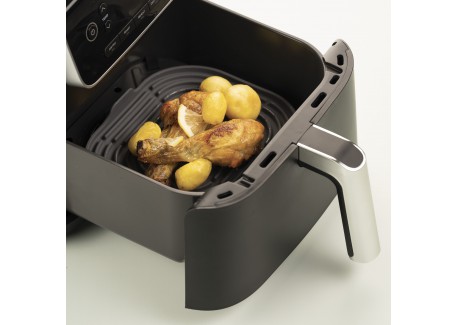 Silfry Mat Siliconenmat met Handvatten voor Airfryer 19,5x17 cm