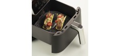 Silfry Mat Tapis Cuisson en Silicone avec Poignées pour Airfryer 19,5x
