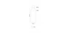 Bouteille Gourde Acier Inox 1L pour Machine à Eau Gazeuse Carbonator 3