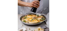 Castel'pro 5 Ultraply Poêle à Frire en Inox Brillant 20 cm 