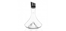 Topographic Wijnkaraf Borosilicaatglas Berg- Mont Matterhorn