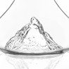 Voir la slide Topographic Mont Matterhorn Carafe Décanter Vin Montagne Verre Borosil
