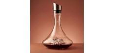 Topographic Wijnkaraf Borosilicaatglas Berg- Monte Rosa