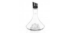 Topographic Monte Rosa Carafe à Décanter Vin Montagne Verre Borosilica