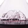 Voir la slide Topographic Monte Rosa Carafe à Décanter Vin Montagne Verre Borosilica