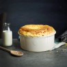 Zie dia Ronde Keramische Soufflévorm 23 cm Argile Wit