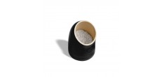Zout en Guérande Zouthand Keramiek 15,5 x 11 cm Truffe Matzwart