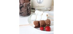 Chocolate Factory Fontaine à Chocolat Electrique 3 Etages Blanc Crème