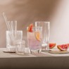 Voir la slide Fave Verre Longdrink  Strié 79 (4 pcs)