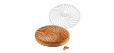 Pochoir en Silicone pour Galette des Rois et Tarte 27 cm 01 