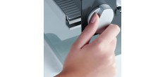 Classic C20 Trancheuse Électrique Suspendue Chrome Mat avec Lame Inox
