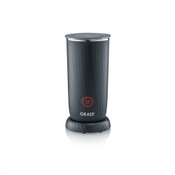 MS402 Mousseur à Lait Chauffe Lait Compact Electrique Inox Noir 240 ml