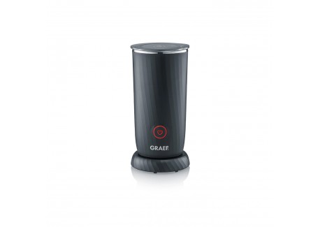 MS402 Mousseur à Lait Chauffe Lait Compact Electrique Inox Noir 240 ml