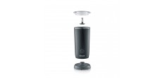MS402 Mousseur à Lait Chauffe Lait Compact Electrique Inox Noir 240 ml