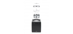 IM706 2-in-1 ijs- en Yoghurtmaker met 2 liter RVS Kom Matzwart