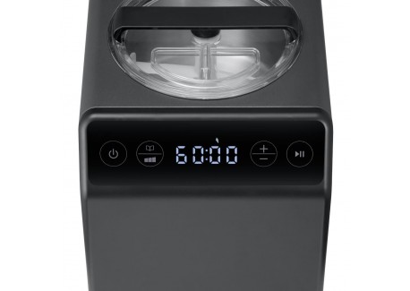 IM706 2-in-1 ijs- en Yoghurtmaker met 2 liter RVS Kom Matzwart