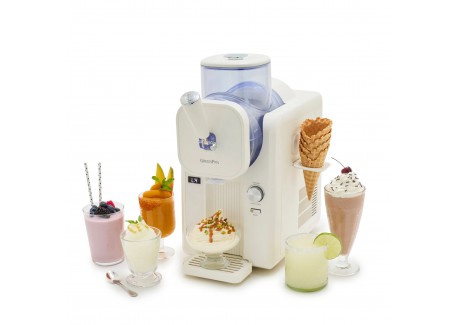 Frost Turbine à Glace Italienne Milkshake Sorbet Granité 1,8L Blanc Cr