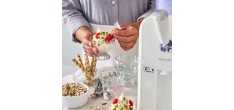 Frost Italiaanse Ijsmachine Milkshakes Sorbets en granita's 1,8L Wit C