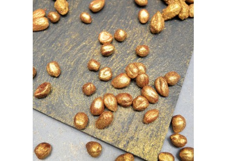 Taartdecoratie Eetbare Gouden Hazelnoten 50 g