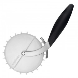 Roulette à Pizza Professionelle en Inox et Etui Pique-Pâte Amovible 17