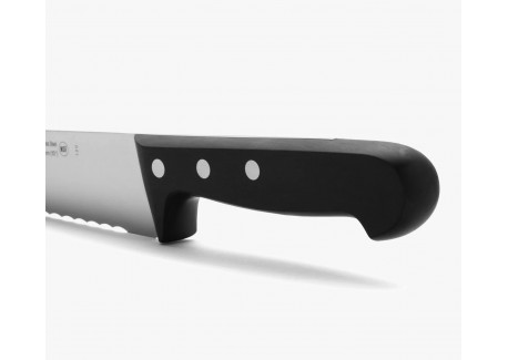 Universal Couteau à Génoise Lame Inox Crantée 25 cm
