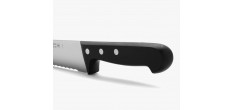 Universal Couteau à Génoise Lame Inox Crantée 25 cm