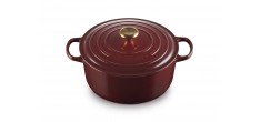 Signature Ronde Gietijzeren Braadpan 6,7 L Rhône Rood (28 cm)
