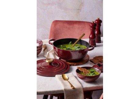 Signature Ronde Gietijzeren Braadpan 6,7 L Rhône Rood (28 cm)