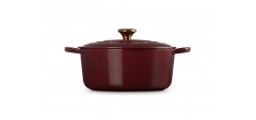 Cocotte Fonte Signature Ronde 6,7 L Rouge Rhône (28 cm) 