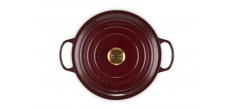Signature Ronde Gietijzeren Braadpan 6,7 L Rhône Rood (28 cm)