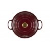 Zie dia Signature Ronde Gietijzeren Braadpan 6,7 L Rhône Rood (28 cm)