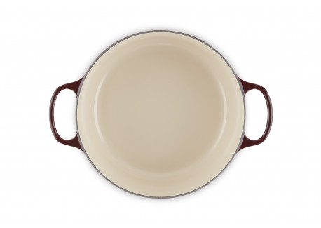 Signature Ronde Gietijzeren Braadpan 6,7 L Rhône Rood (28 cm)